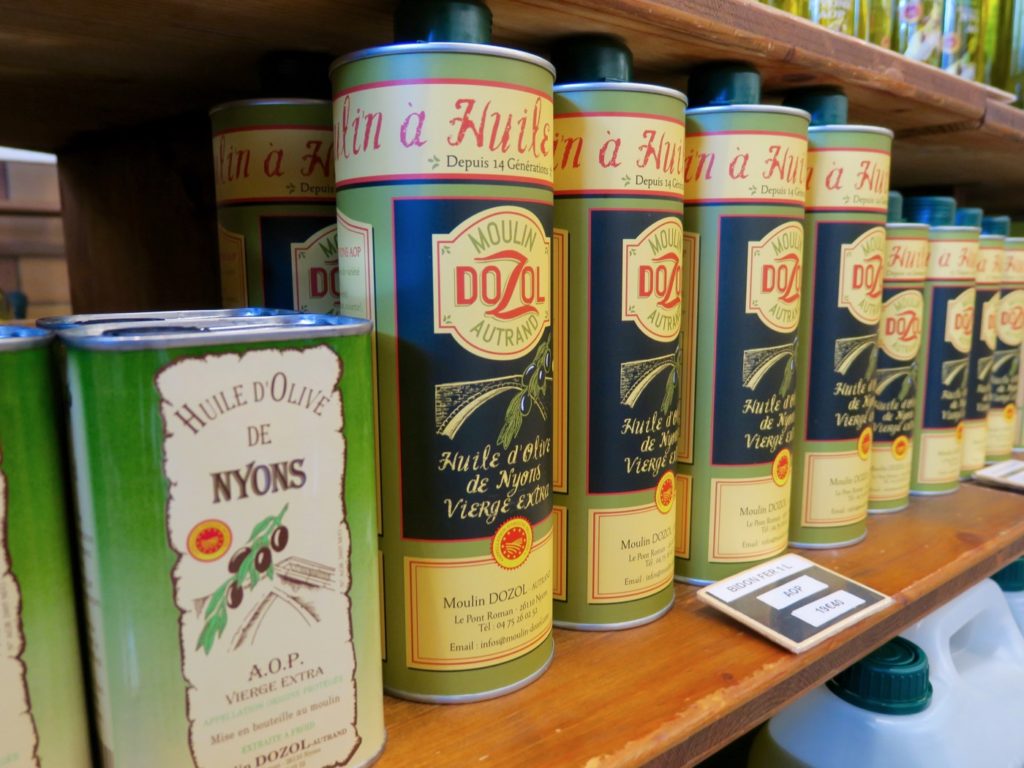 Huile d'olives de Nyons