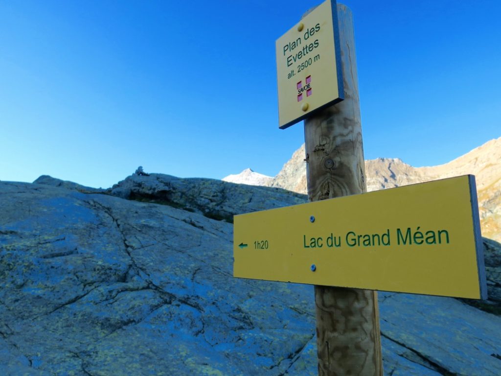 vers le Glacier du Grand Méan