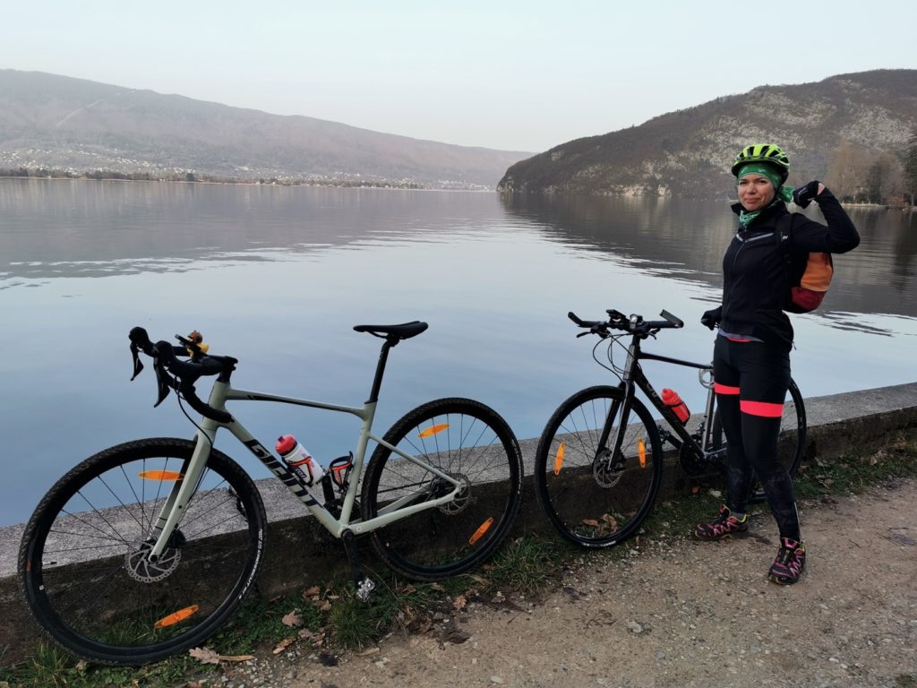 tour du lac d'Annecy à vélo