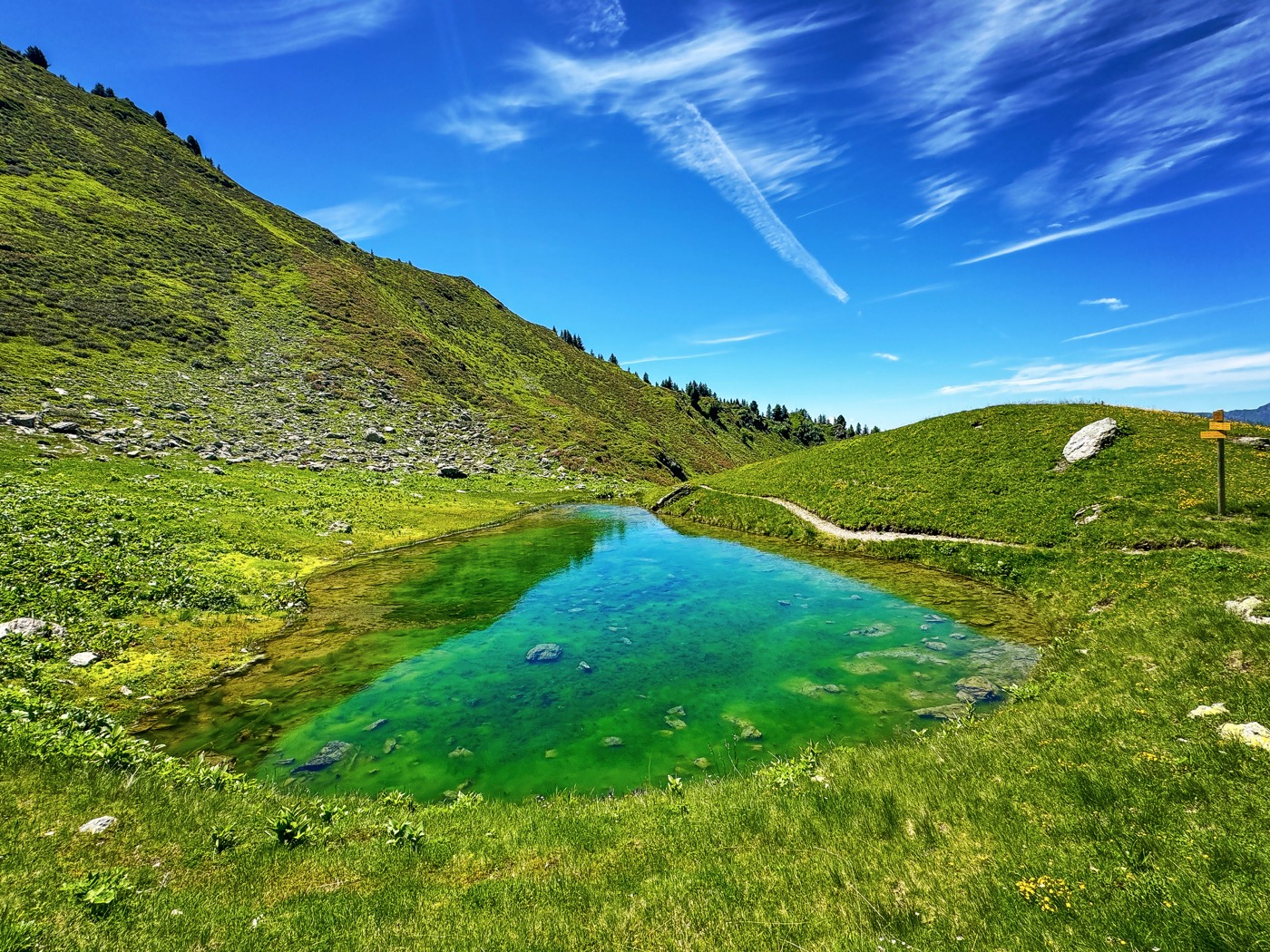 lac de la fontaine claire