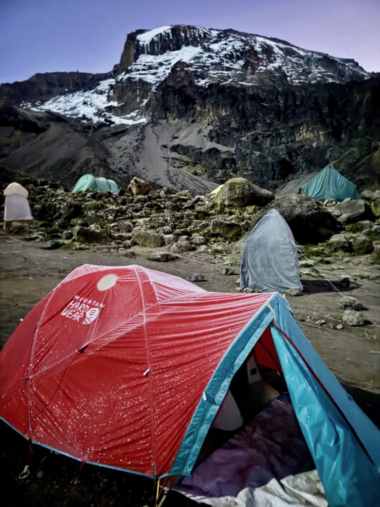 Réveil glacial à Baranco 