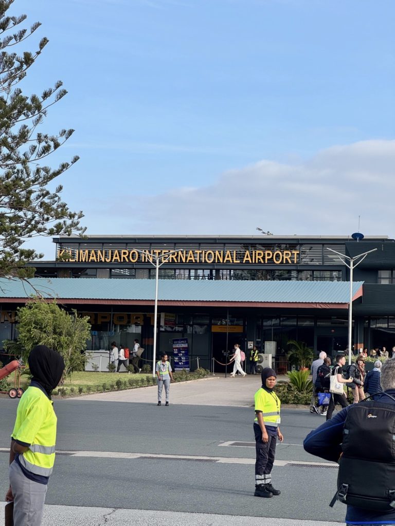 arrivée à Kilimandjaro International Airport