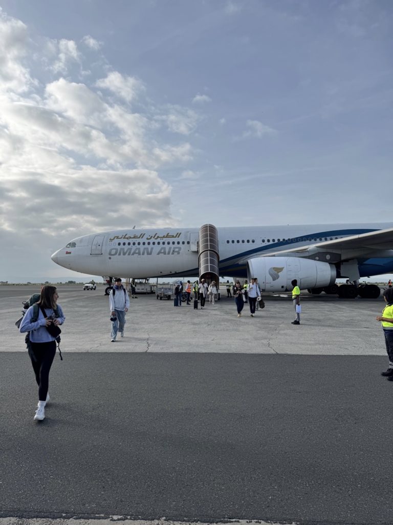 arrivée à Kilimandjaro International Airport