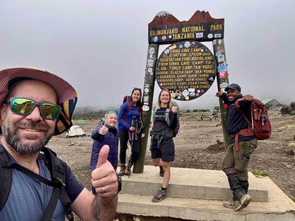 arrivée à Shira Camp