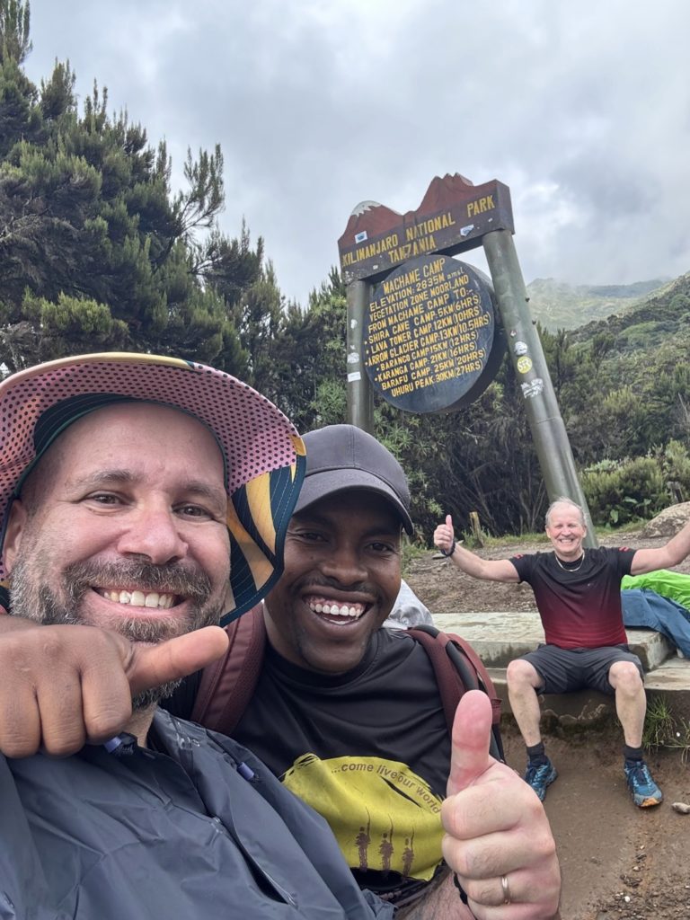 arrivée à Machame Camp