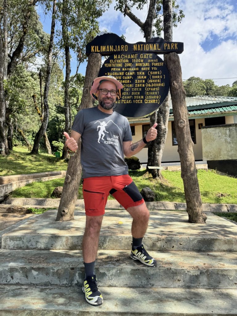 Départ de Machame Gate