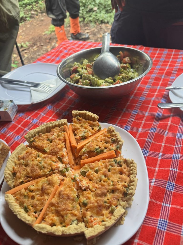 Cuisine dans la forêt tropicale